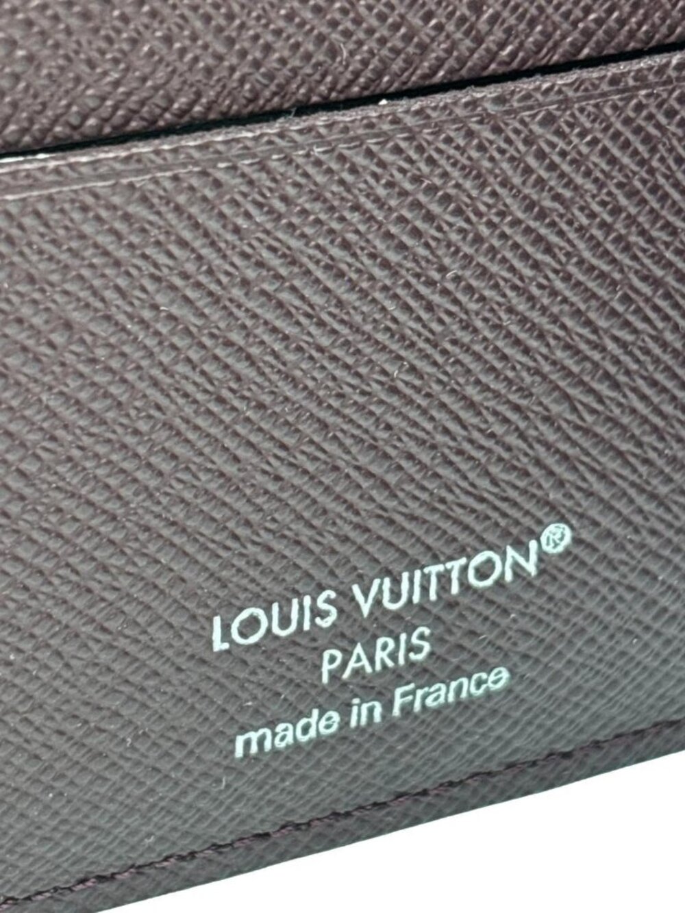 Louis Vuitton Taiga Leather Multiple Wallet Navy Blue - Picture 12 of 12